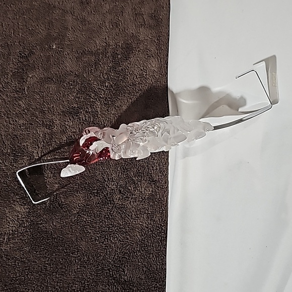 Christmas Santa Wreath Hanger Over the Door 12.5" Long - Picture 3 of 6